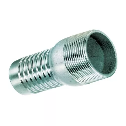 SPN200 - 2"Hose Nipple (Zinc Plated Steel) NPT Thread