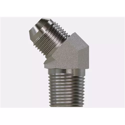 SS-2503-04-02-FG - 04MJ-02MP JIC to Pipe Elbow 45°