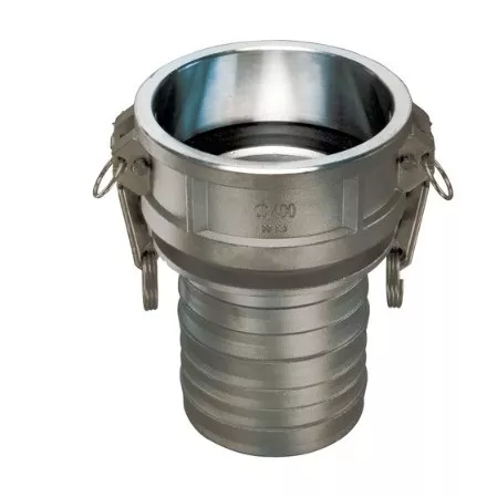 SS-C200 - 2"Stainless Steel Part C Female Coupler x Hose Shank
