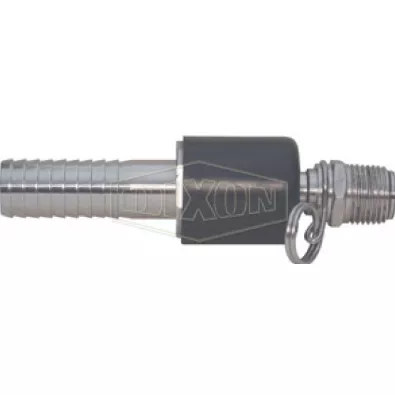 SSA54 - Ball Type Swivel x Hose Shank Connector for Spray Gun