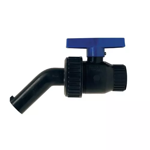 SUBVN100 - Polypropylene 45° Single Union Nozzle Valve
