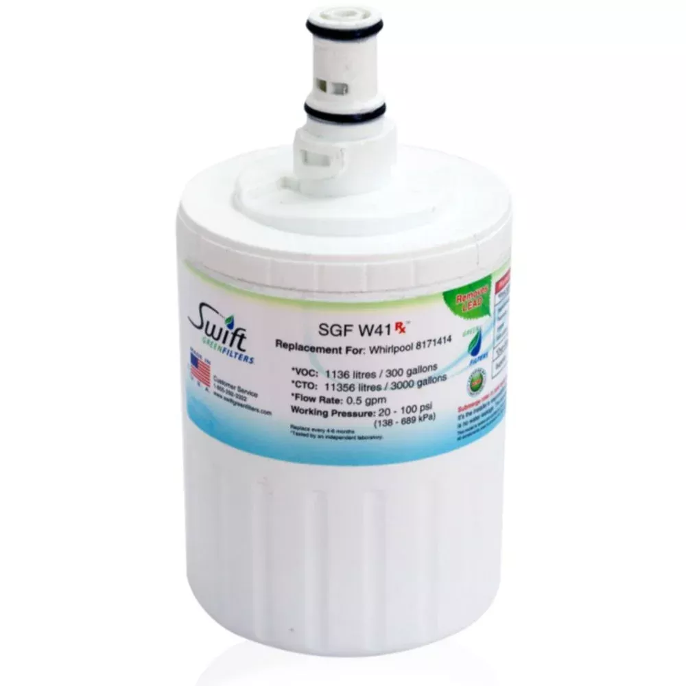 Swift Green SGF-W41 Compatible Filter for Whirlpool KitchenAid 8171414