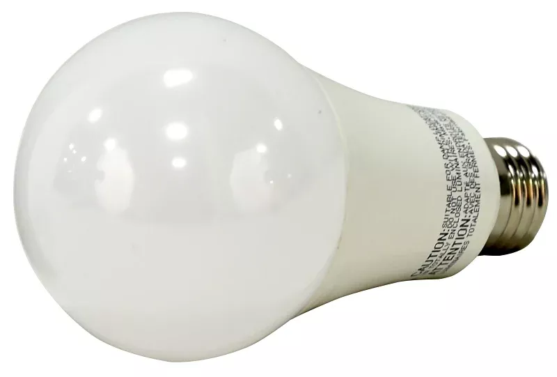 Sylvania 40023 LED Bulb, General-Purpose, A19 Lamp, E26 Lamp Base, Non-Dimmable, Frosted