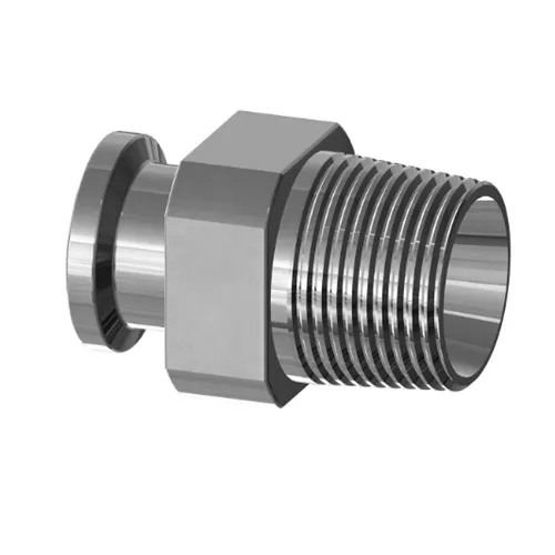 T21MP-200PL - BioPharm Clamp Adapter x Male NPT