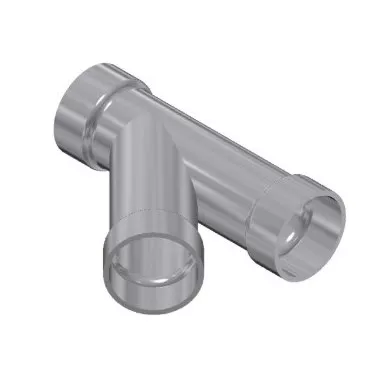 T40345D - 4"57degree Aluminum Long Radius Lateral Style A Belled