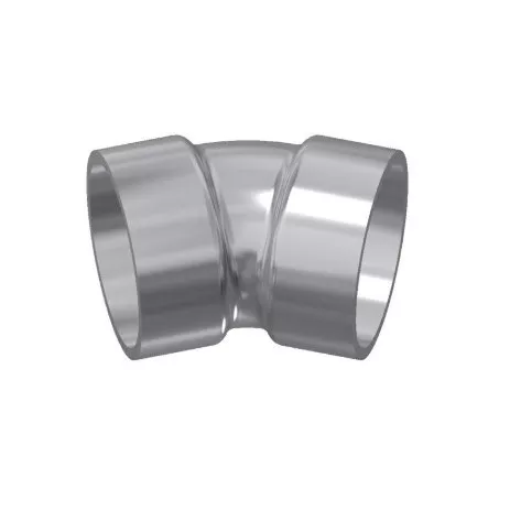 T40634D - 2" 30degree Aluminum Short Radius Bend Belled