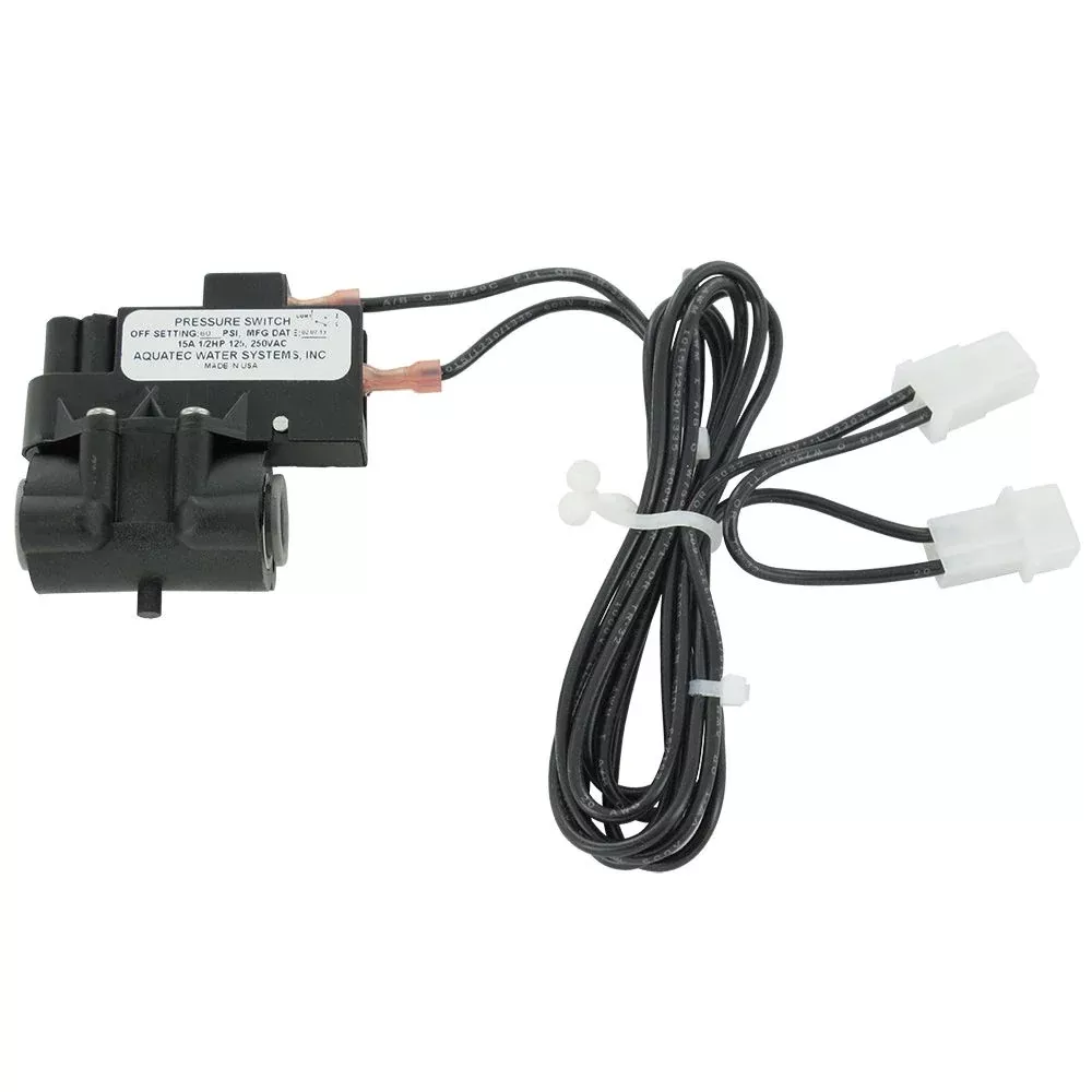 Tank Pressure Shut Off Switch w/Wire Harness - 40 PSI - 1/4" QC