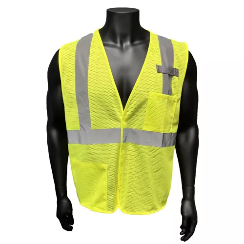 TC150G2XL - Economy Vest, Hook and Loop, Class 2 Type R