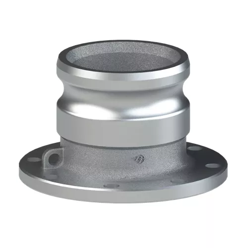 TF20X40A ALUM - 2"Adapter x4"TTMA Flange Aluminum