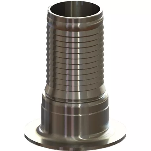 THAS-12C - 3" Steel Turnback Crimp Nipple