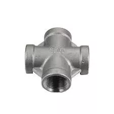 THCR050-304-150 - 1/2" Threaded Cross 304 Stainless Steel 150#