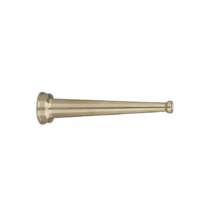 TN6 - 1-1/2"NST Thread Tapered Brass Nozzle 10"Length