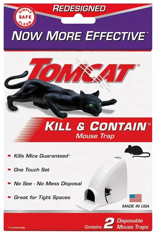 Tomcat 0360630 Mouse Trap, Mechanical, Plastic