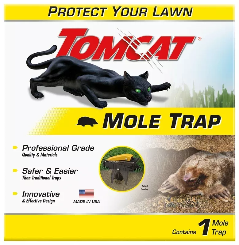 Tomcat 0363210 Mole Trap, 9.4 in W, 9 in H