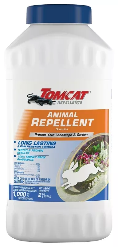 Tomcat 0491710 Rodent Repellent, Repels: Groundhogs, Rabbits, Squirrels