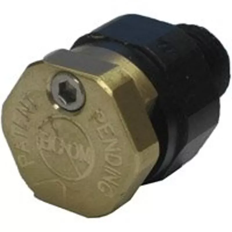 Valley Industries BN2BP088RSX-CS Boomless Nozzle, Specifications: 3/8 in MPT, 0.088 in Orifice