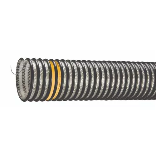 VLT-SD300 - 3"VLT-SD™ Series Heavy Duty Food Grade Static Dissipative Polyurethane Fabric Reinforced Material Handling Hose