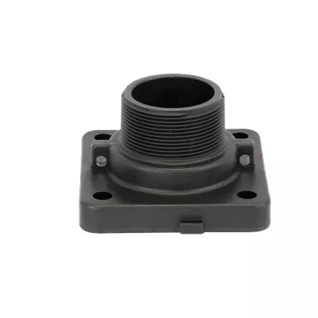 VSMT25356 - 2" Full Port Stubby MPT 4 Bolt End Plate Machined