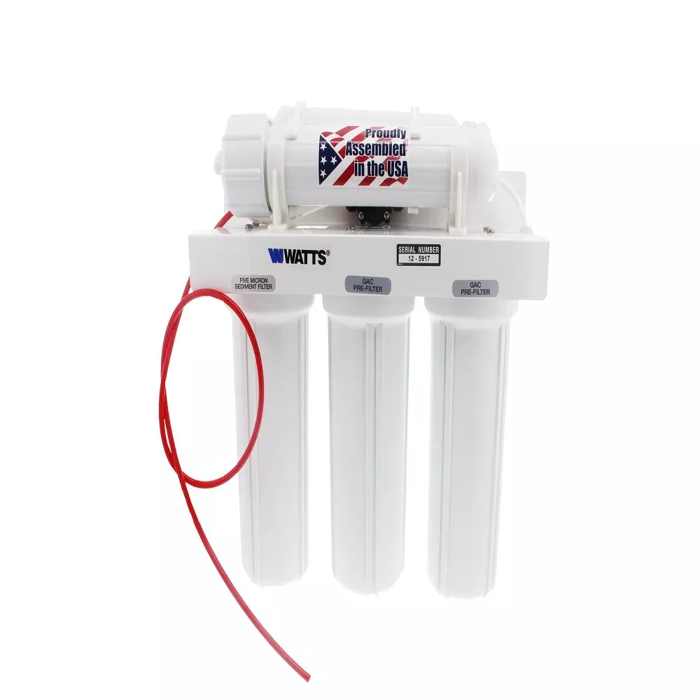 Watts Flowmatic 50 GPD 5 Stage RO System GTS-550 - With Metal Tank