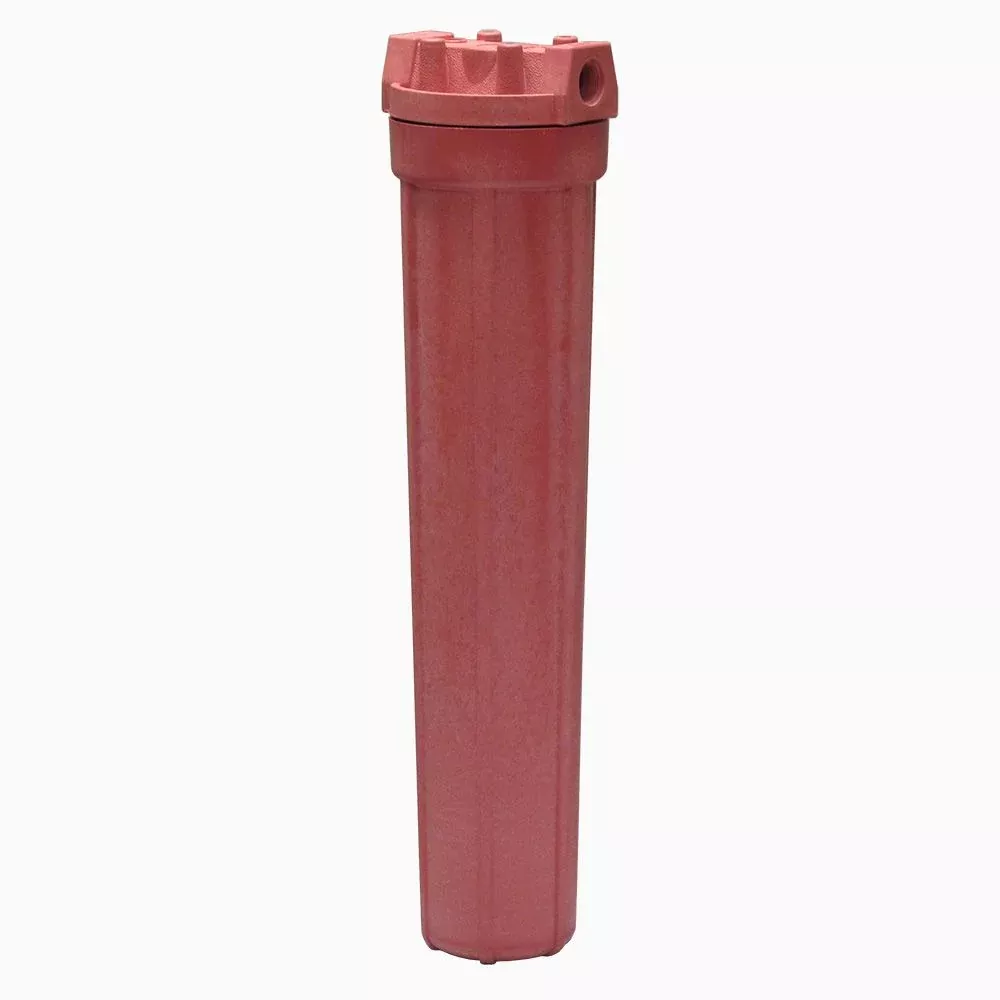 Watts Flowmatic HD8000HT34 20" Standard High Temp Housing 3/4" Red