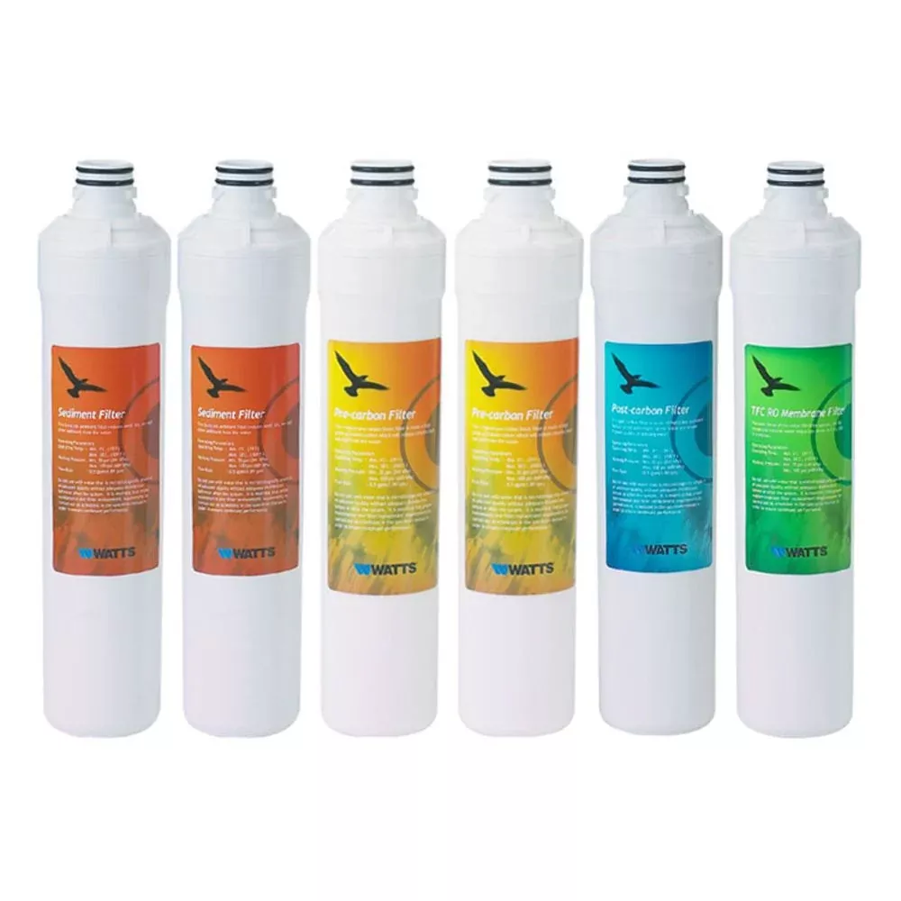 Watts Kwik Change 13" RO Replacement Water Filter Kit