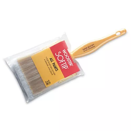 Wooster Q3108-4 Softip Chisel Trim/Wall Paint Brush 4"