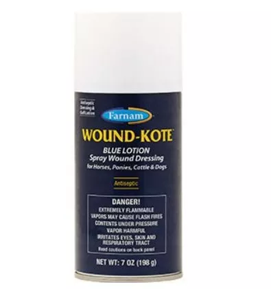 WOUND-KOTE™ BLUE LOTION SPRAY WOUND DRESSING 7 OZ(Case of 12 Cans)