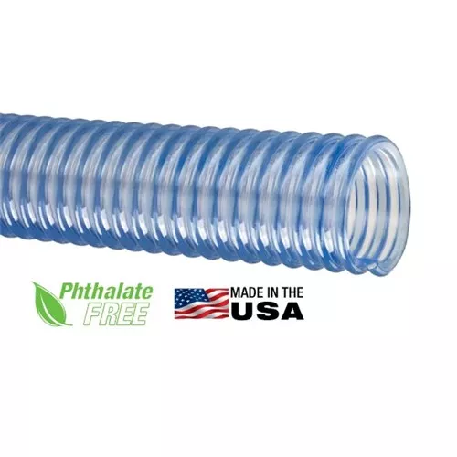 WT125 - 1-1/4"WT™ Series Food Grade, PVC Material Handling Hose