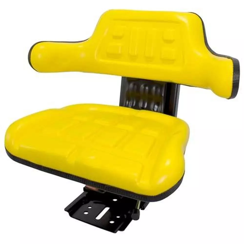 Yellow Universal Tractor Seat Fits John Deere