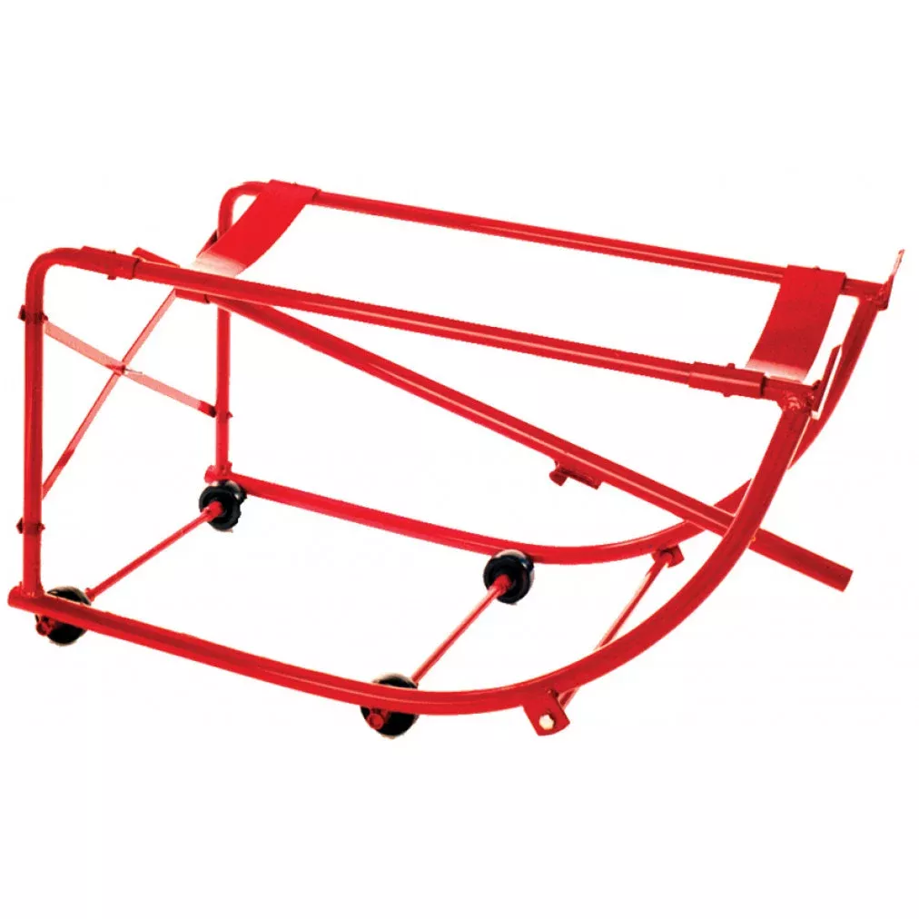 ZEELINE NTLZE137 Tilting Drum Cradle w/ Axle and Wheels