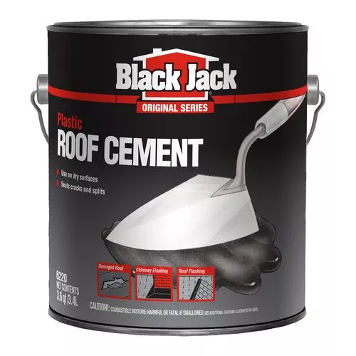 zFibered Plastic Roof Cement, 3.6 Quart
