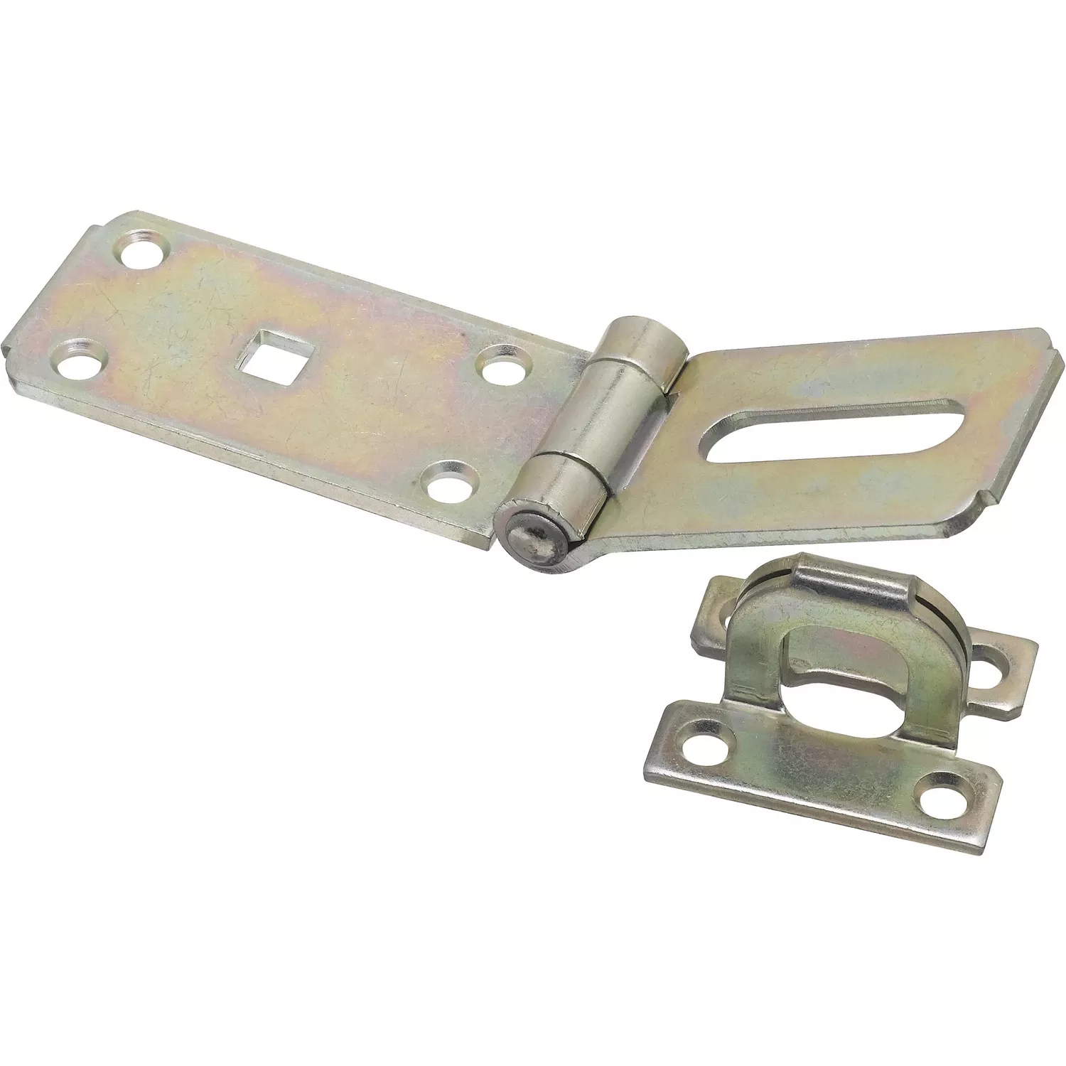 Zinc Hinge Hasp, 7-1/4 In.